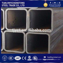 Welded structure steel pipe RHS / SHS hollow section steel tube